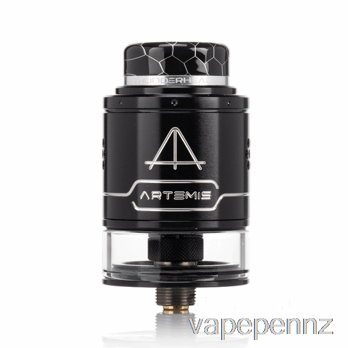 Thunderhead Creations Artemis V1.5 24mm BF RDTA Silver Black VAPE NZ